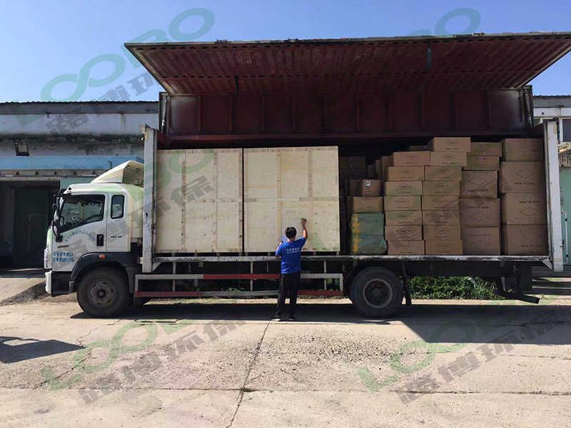 路博環保|新款濾筒除塵器出口海外